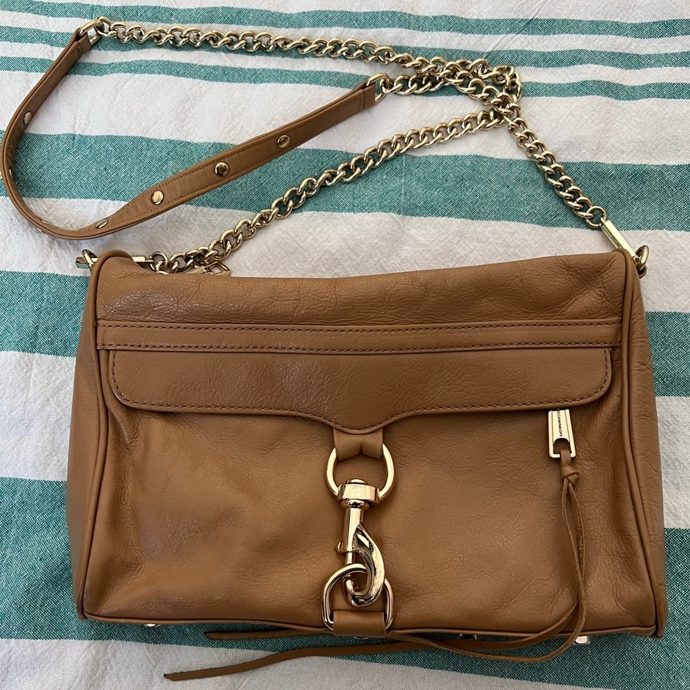 Rebecca Minkoff - Camel Crossbody Bag (Mini Mac)